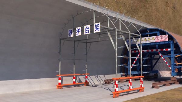 孝昌县隧道施工动画制作公司 - 隧道施工工艺和施工方法 - 隧道施工汇报动画视频 - bim 工程施工动画